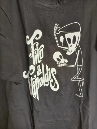 Camiseta Fito y Fitipaldis Negra