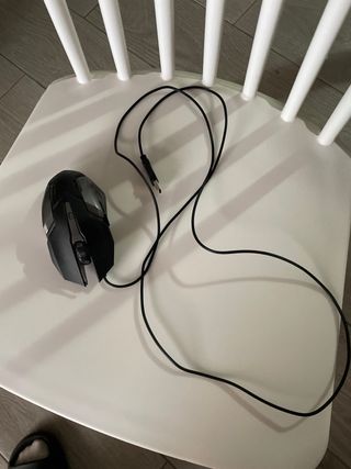 Ratón Gaming NGS Negro con Luces