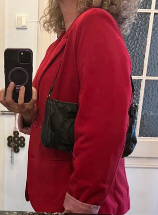 Mini bolso de hombro de piel, Furla