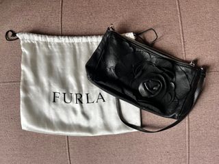 Mini bolso de hombro de piel, Furla