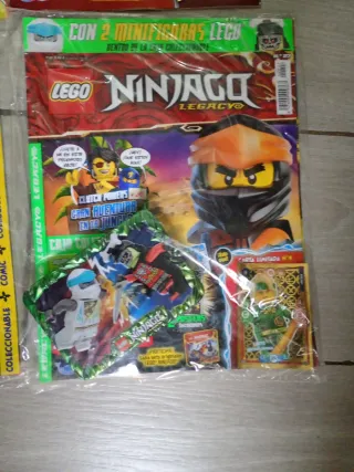 Lote 4 Revistas LEGO Ninjago Comic