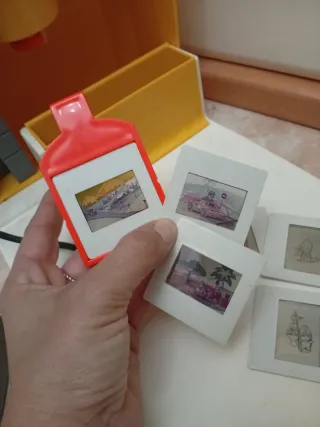 Proyector Happy Cam Amarillo 1980