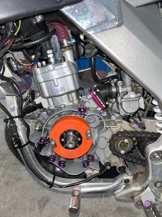 Derbi DRD Pro Supermotard Morada