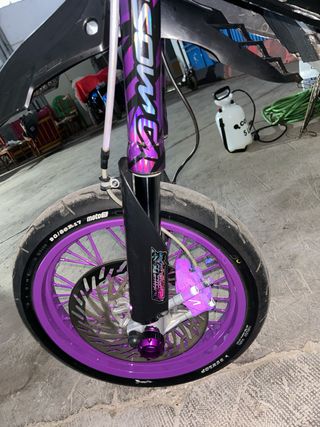 Derbi DRD Pro Supermotard Morada