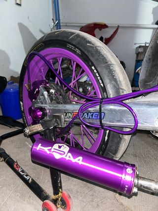 Derbi DRD Pro Supermotard Morada