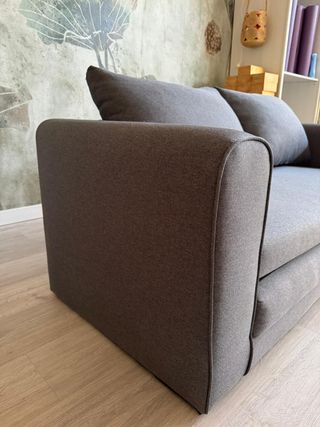 Sofá cama 2 plazas gris