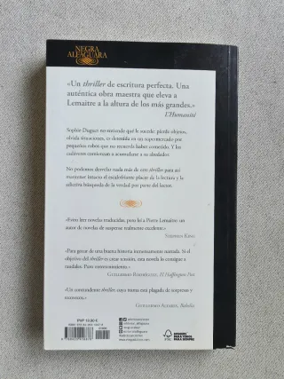 Libro" Vestido de novia" de Pierre Lemaitre