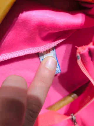 Maillot Ciclismo Rosa Media Cremallera