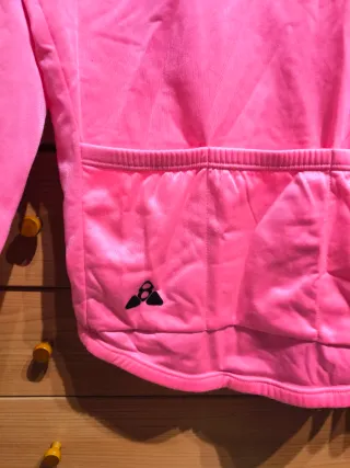 Maillot Ciclismo Rosa Media Cremallera