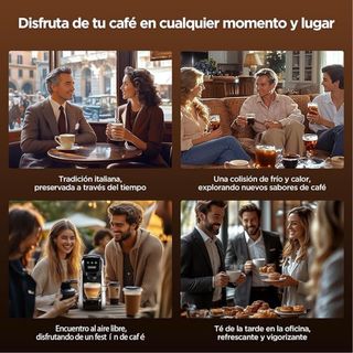 NUEVO! Cafetera Cápsulas 4 en 1 Nespresso, dolce