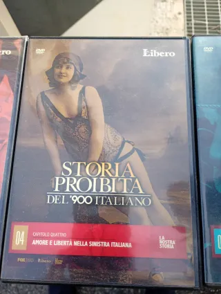N4 DVD Libero storia proibita del 900