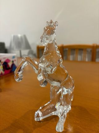 Decoración de cristal: Bolas, caballo y ositos