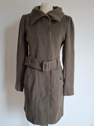 Cappotto Patrizia Pepe tg 42 verde oliva