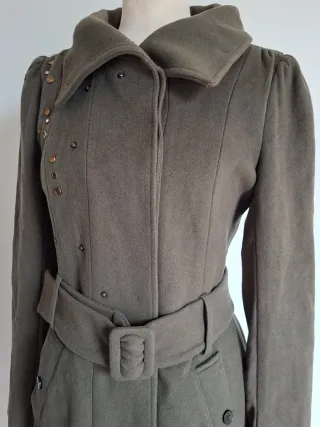 Cappotto Patrizia Pepe tg 42 verde oliva