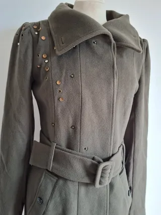 Cappotto Patrizia Pepe tg 42 verde oliva