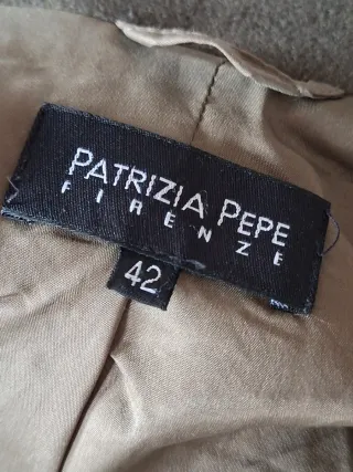 Cappotto Patrizia Pepe tg 42 verde oliva