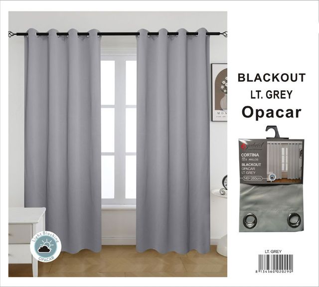 Confezione da 2 Tende Opacar 8 Anello 140x260cm