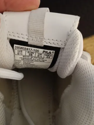 Zapatillas deportivas Fila blancas