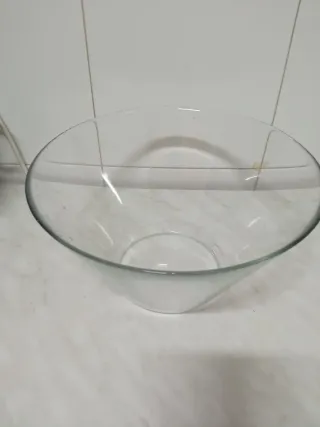 Bol ensaladera cristal grande