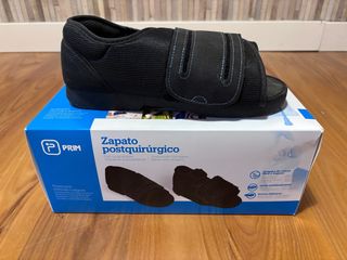Zapato Postquirúrgico PRIM Negro