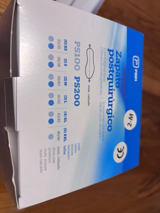 Zapato Postquirúrgico PRIM Negro