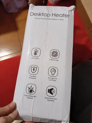 Calefactor Eléctrico Portátil