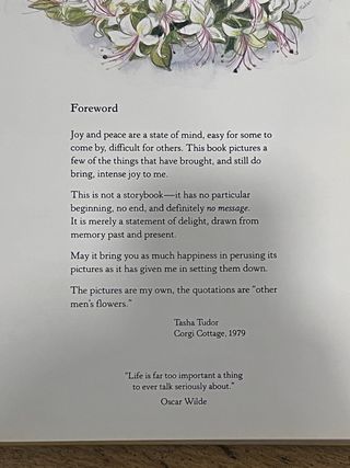 Livro "The Springs of Joy" - Tasha Tudor (Edição 1