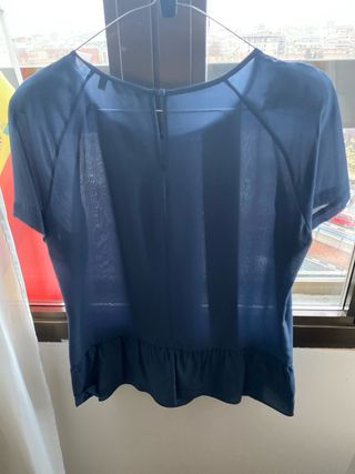 Magnifica y elegante blusa en seda natural