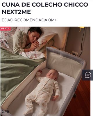 Minicuna colecho Chicco Next 2 Me