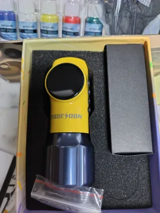 Kit Máquina Tatuaje Inalámbrica Poseidón