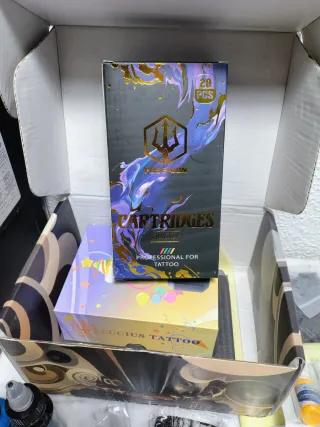 Kit Máquina Tatuaje Inalámbrica Poseidón