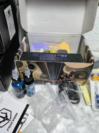 Kit Máquina Tatuaje Inalámbrica Poseidón