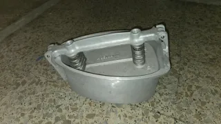 Prensa manual aluminio con muelles