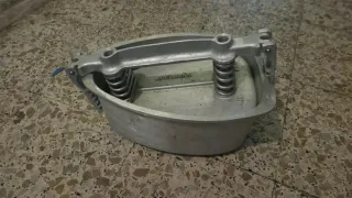 Prensa manual aluminio con muelles