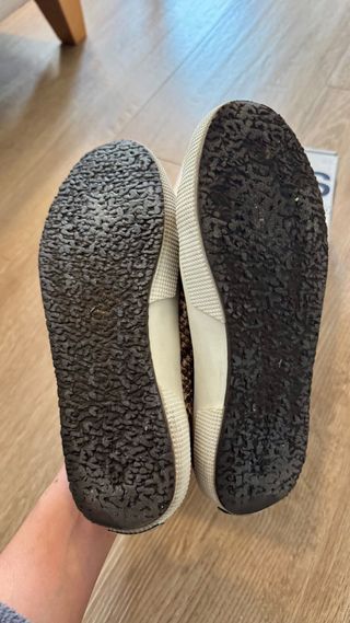 Zapatillas Superga serpiente marrones