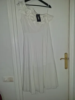 Vestido de boda civil blanco nuevo