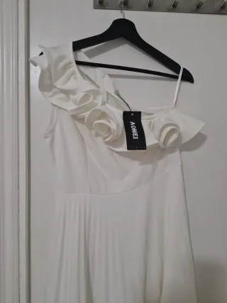 Vestido de boda civil blanco nuevo