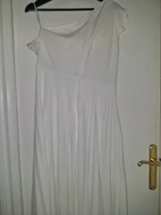 Vestido de boda civil blanco nuevo