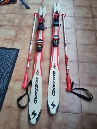 Sci Blizzard Sigma M 120cm + Bastoni 90cm