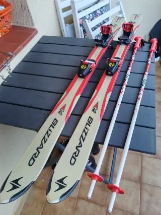 Sci Blizzard Sigma M 120cm + Bastoni 90cm