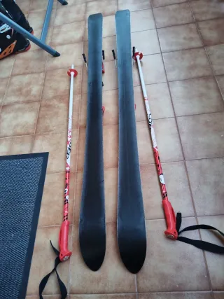 Sci Blizzard Sigma M 120cm + Bastoni 90cm