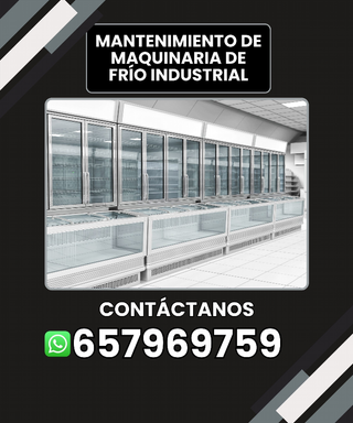Mantenimiento de maquinaria de frío indu