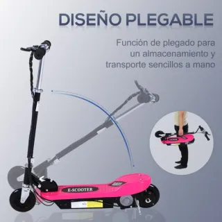 Patinete Eléctrico Rosa