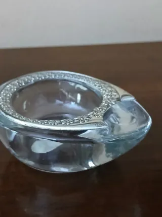 Set 3 decorazioni vintage con argento