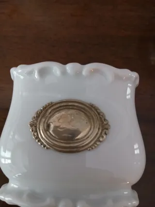 Set 3 decorazioni vintage con argento