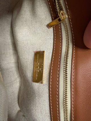 Bolso CH Marrón y Dorado