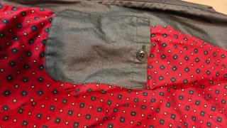 Chaqueta Fred Perry x Drake's - Talla M