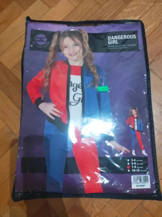 Disfraz Dangerous Girl Talla 7-9