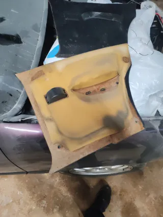 Tapizados traseros Opel Kadett GSI.