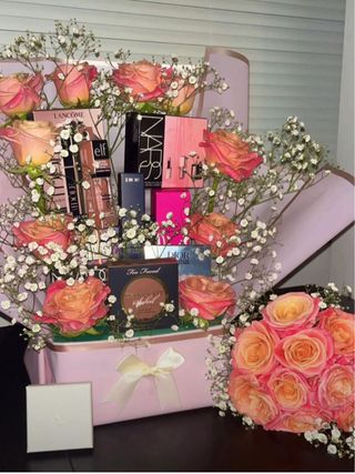 Flores y cosméticos de lujo